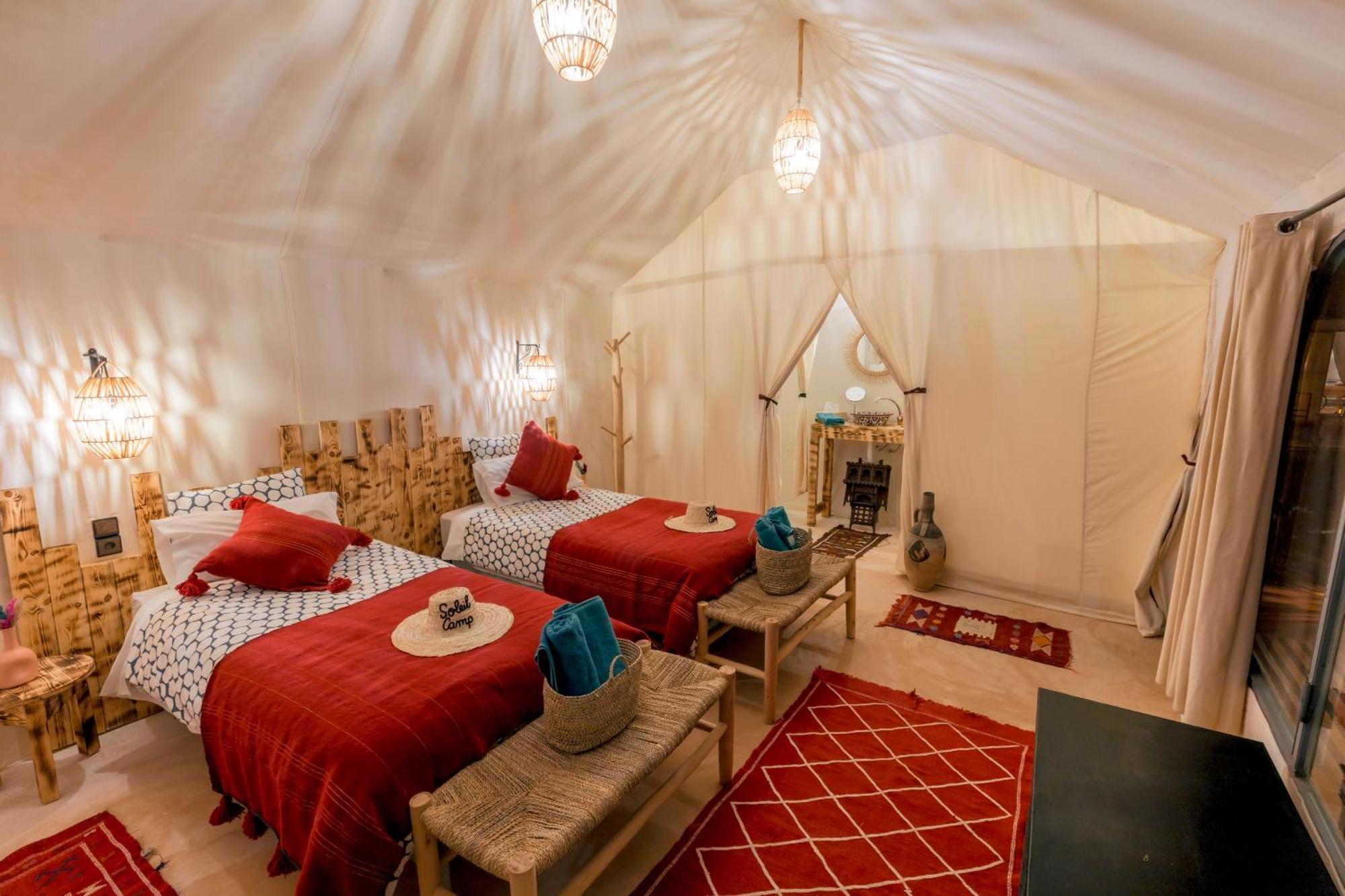Soleil Camp & Camel Trekking Hotel Merzouga Ngoại thất bức ảnh